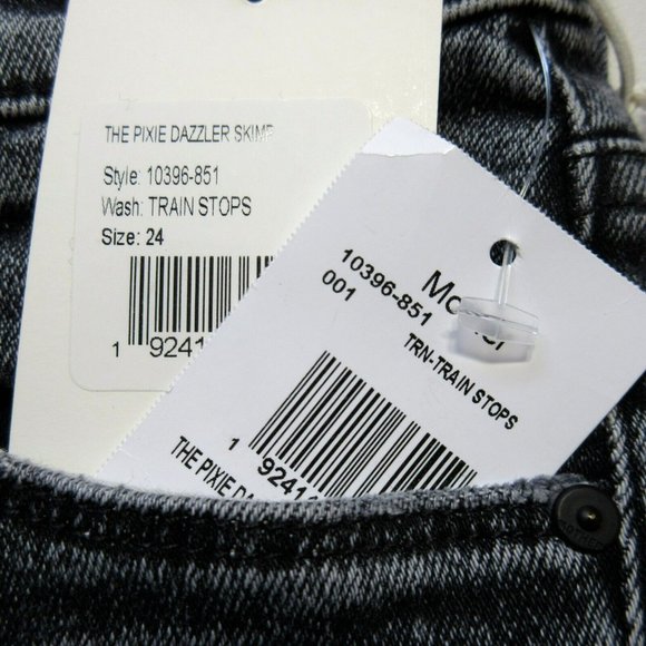 MOTHER Women's Black Jeans - Picture 4 of 7